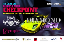 Zastávka Diamond Race 2016 u OC Olympia Brno