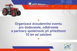 ATP - Organizace dvoudenního eventu